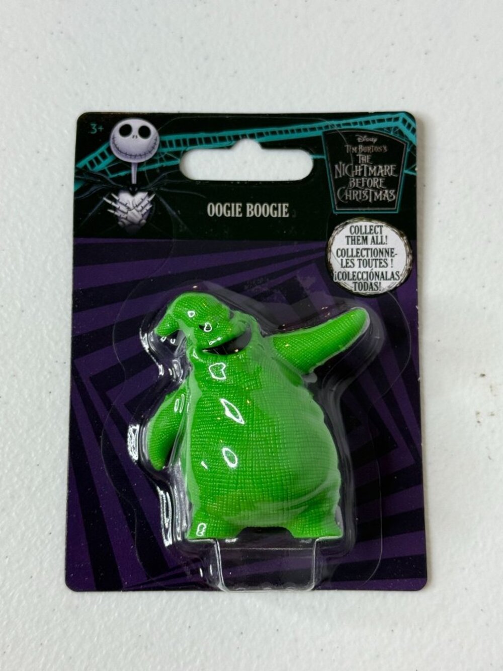 Nightmare Before Christmas Oogie Boogie Mini Figure Green Goth New